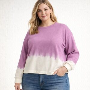 ISA & ELLA Sweatshirt Top XL NWT Yoga Top crop top